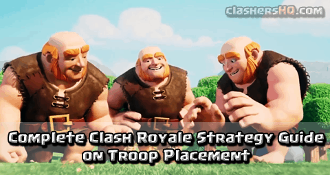 clash royale troop placement